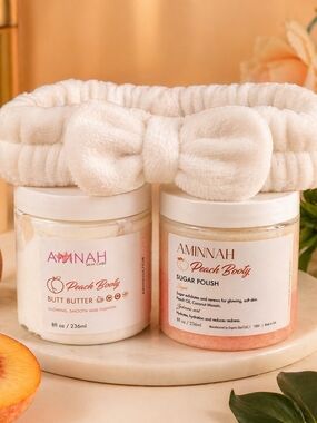 🍑 Aminnah Peach Booty Bundle + FREE Headband 🍑